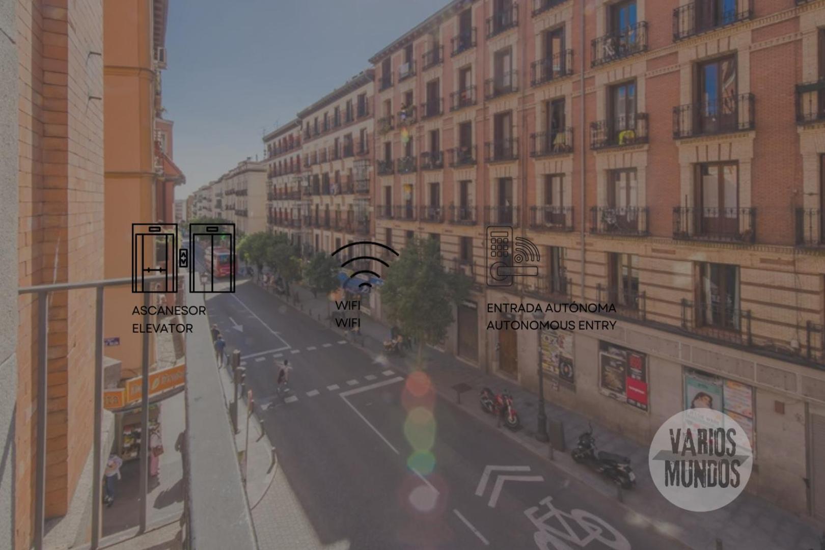New Apt Para 7Pax En El Corazon De Madrid-Centro Εξωτερικό φωτογραφία