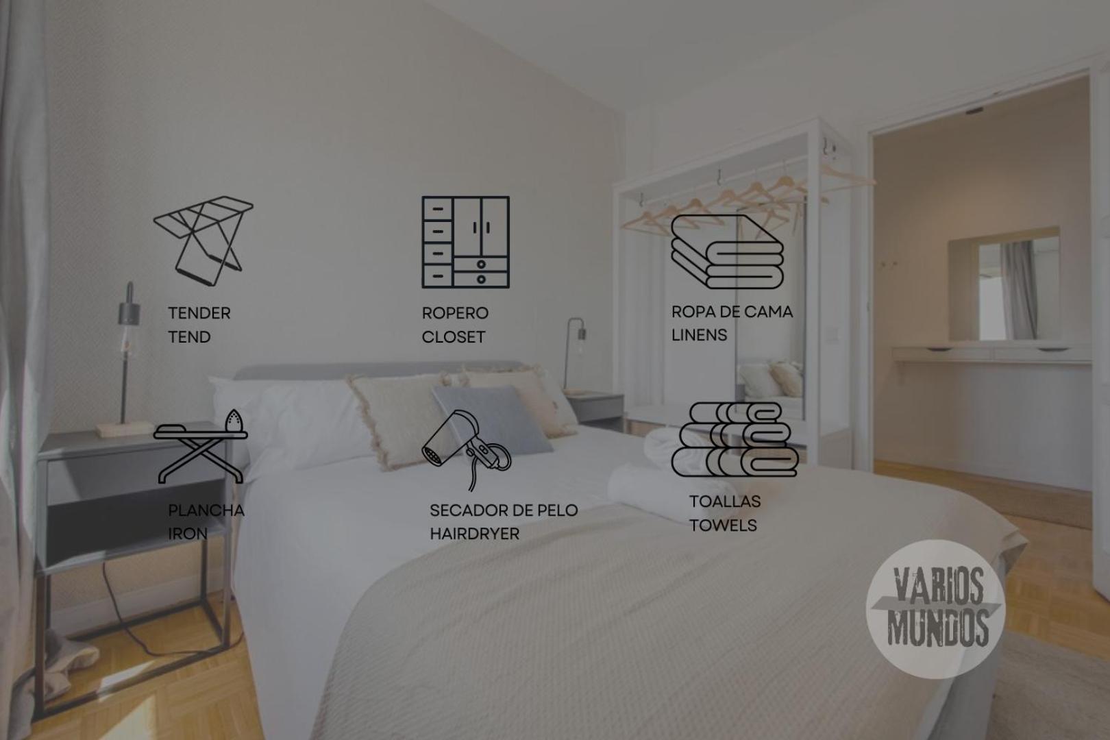 New Apt Para 7Pax En El Corazon De Madrid-Centro Εξωτερικό φωτογραφία