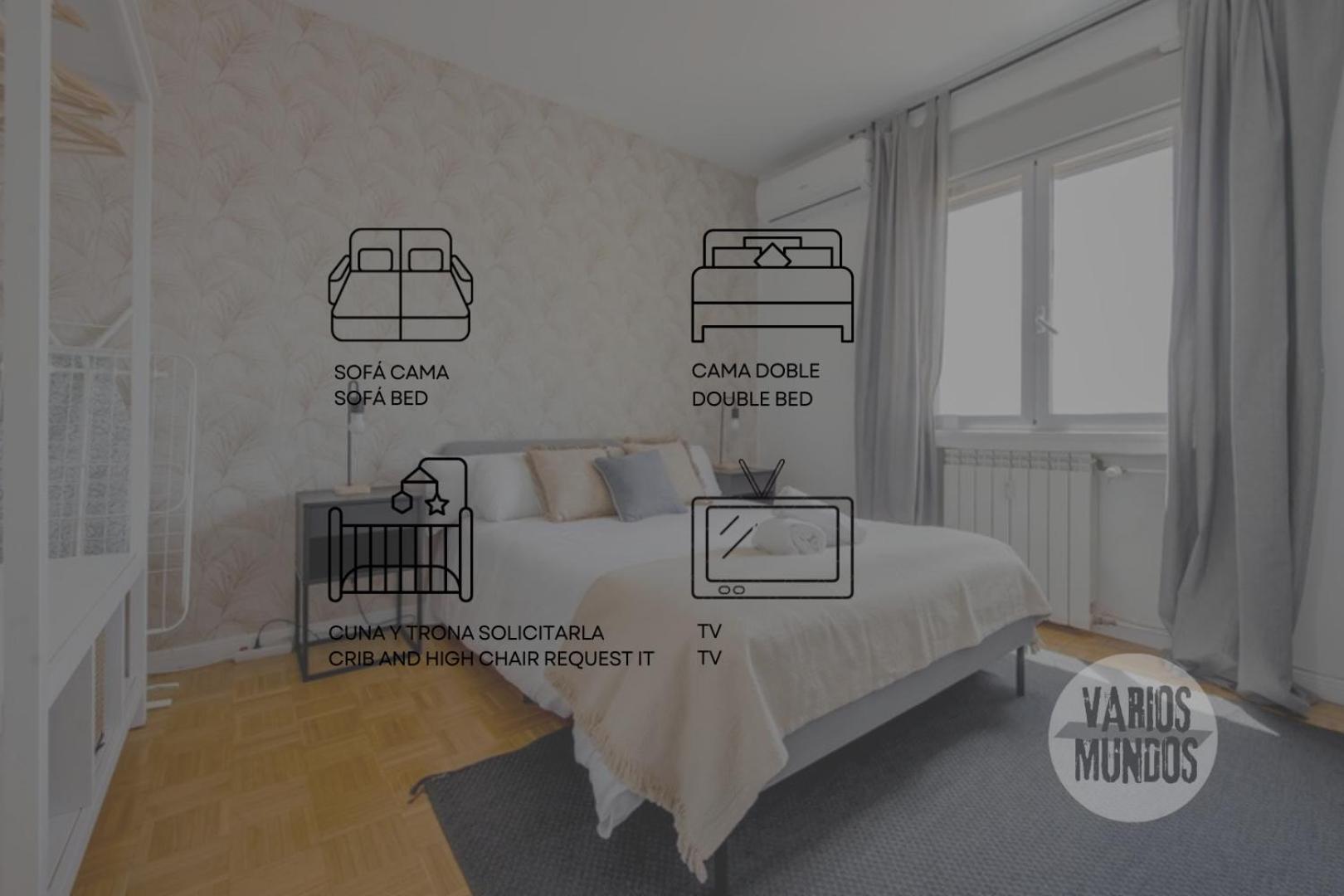 New Apt Para 7Pax En El Corazon De Madrid-Centro Εξωτερικό φωτογραφία